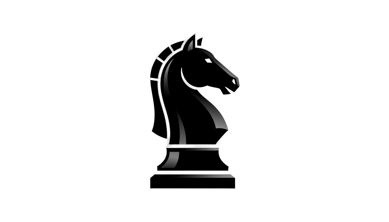 chess knight logo png PNG transparent background