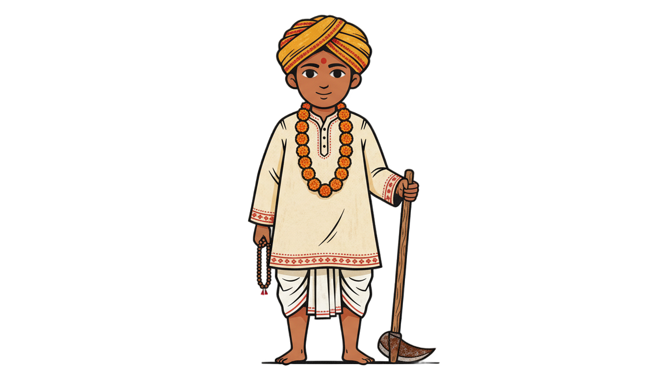 indian farmer icon png PNG transparent background