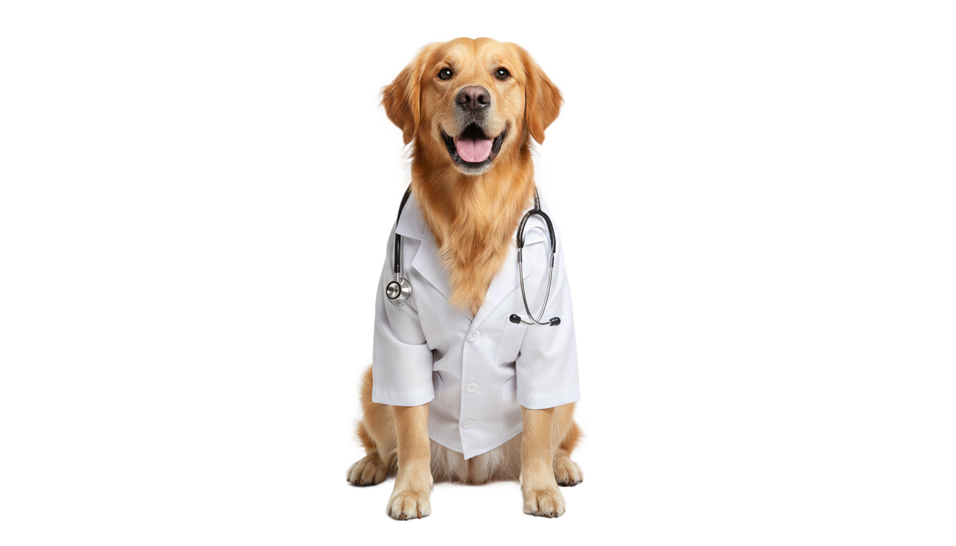dog doctor png PNG transparent background