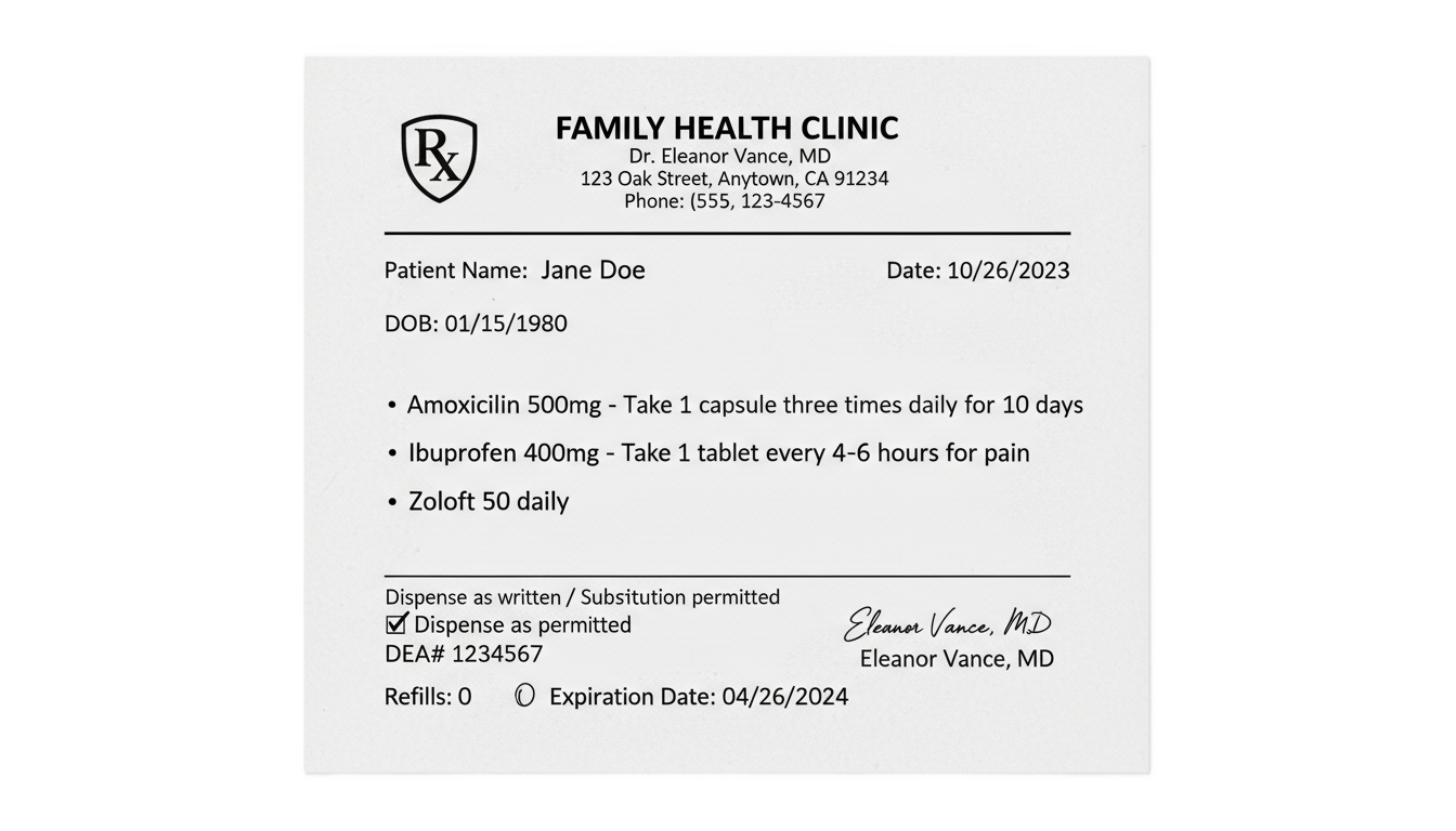 doctor prescription png PNG transparent background