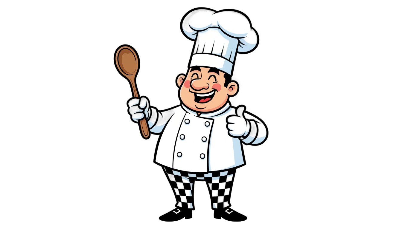 chef cartoon png PNG transparent background