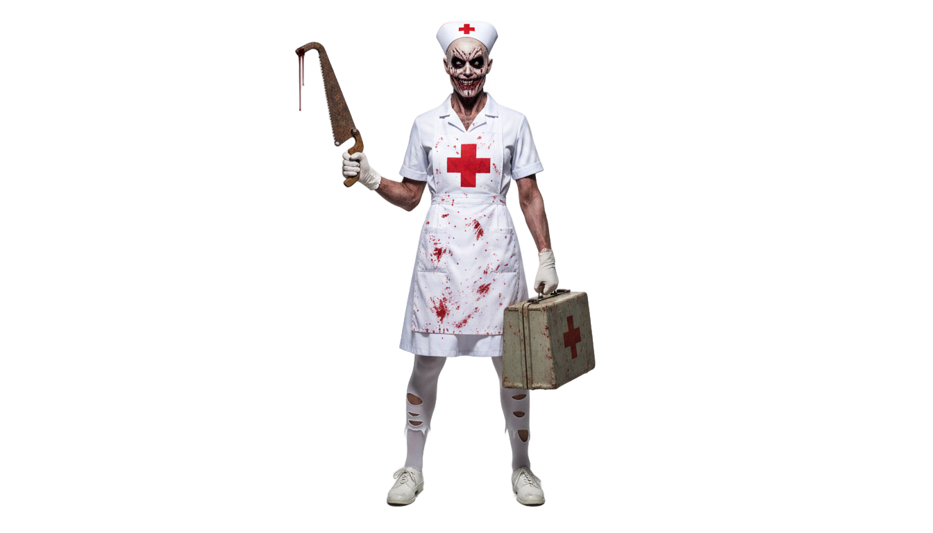halloween nurse png PNG transparent background