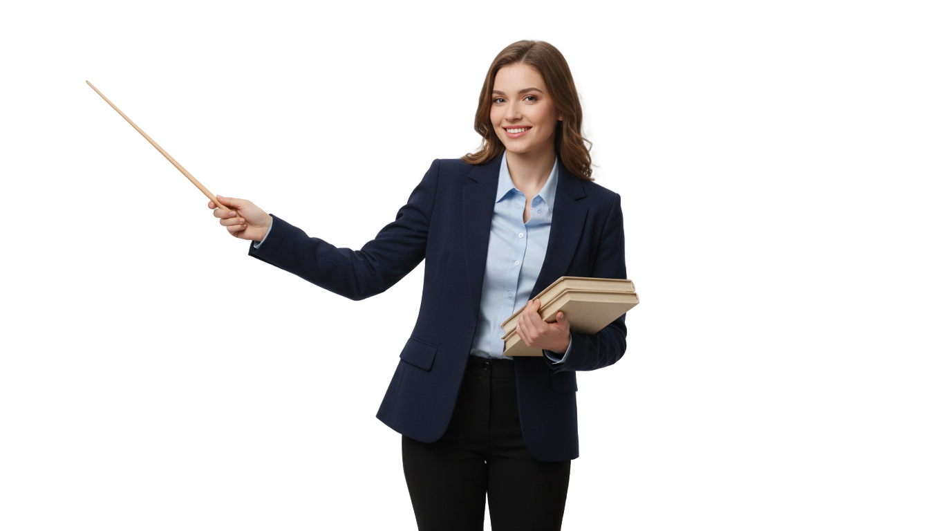 teacher illustration png PNG transparent background