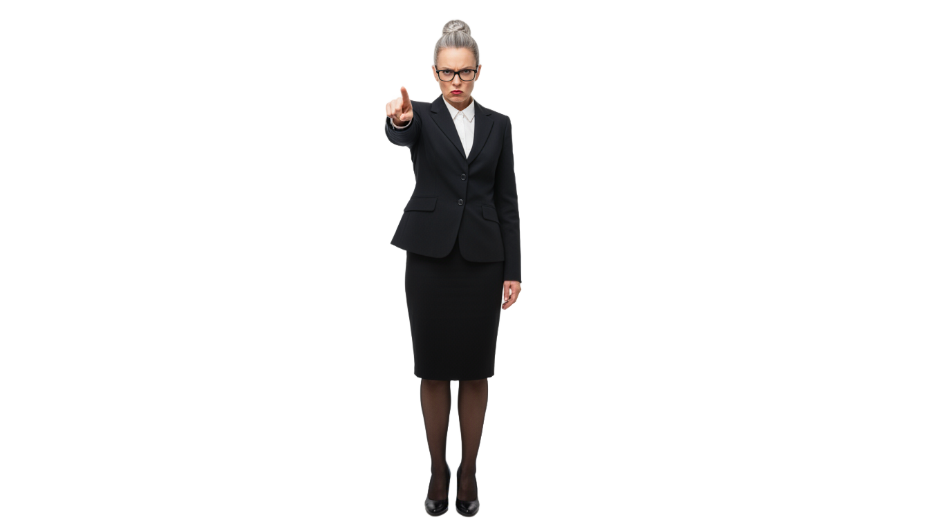 scary teacher png PNG transparent background