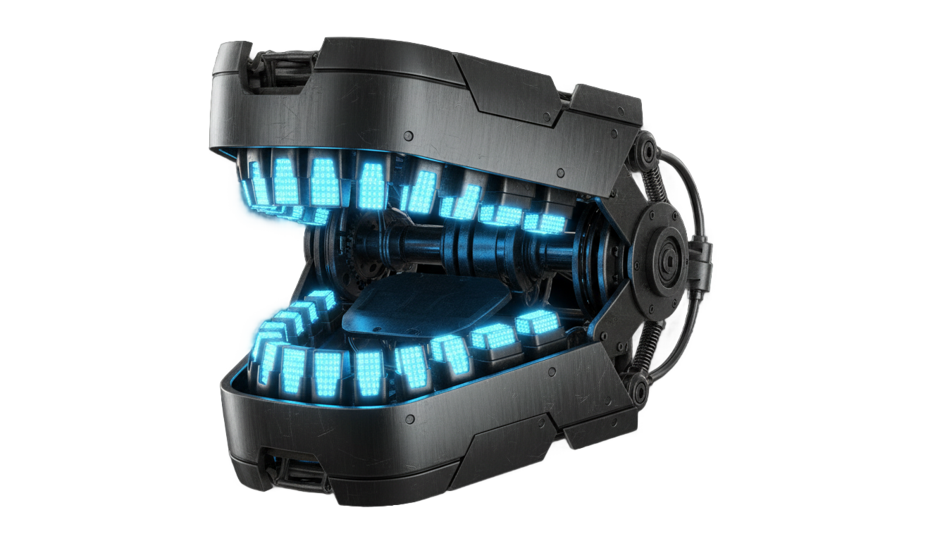 robot mouth png PNG transparent background