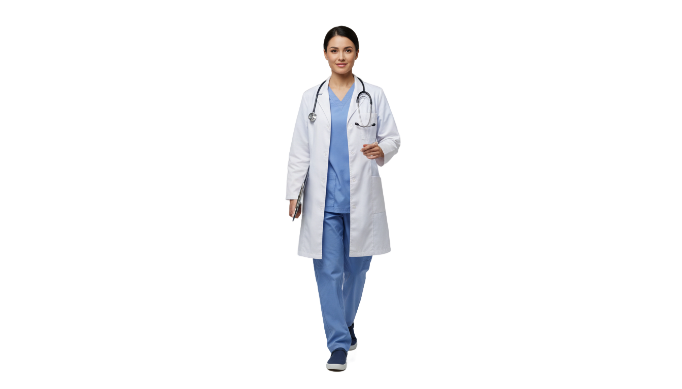 doctor walking png PNG transparent background