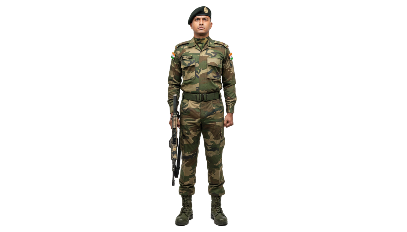 indian soldier png PNG transparent background