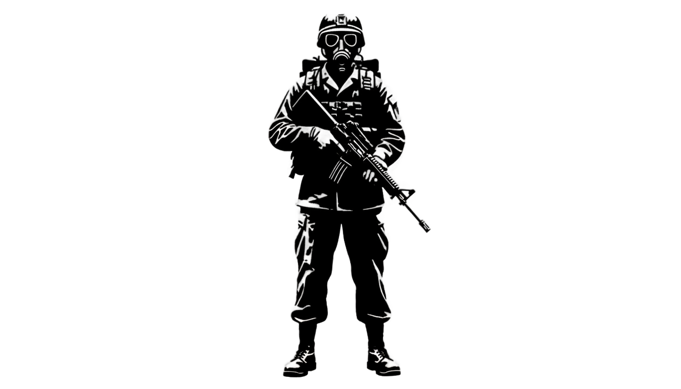 hybrid theory soldier png PNG transparent background