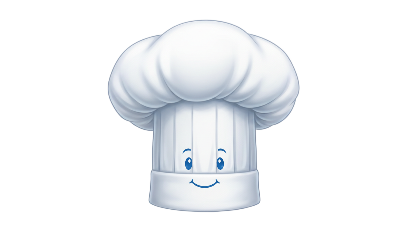 gorro de chef animado png PNG transparent background