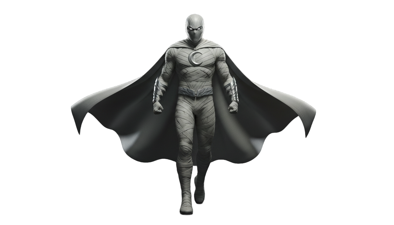 moon knight mcu png PNG transparent background