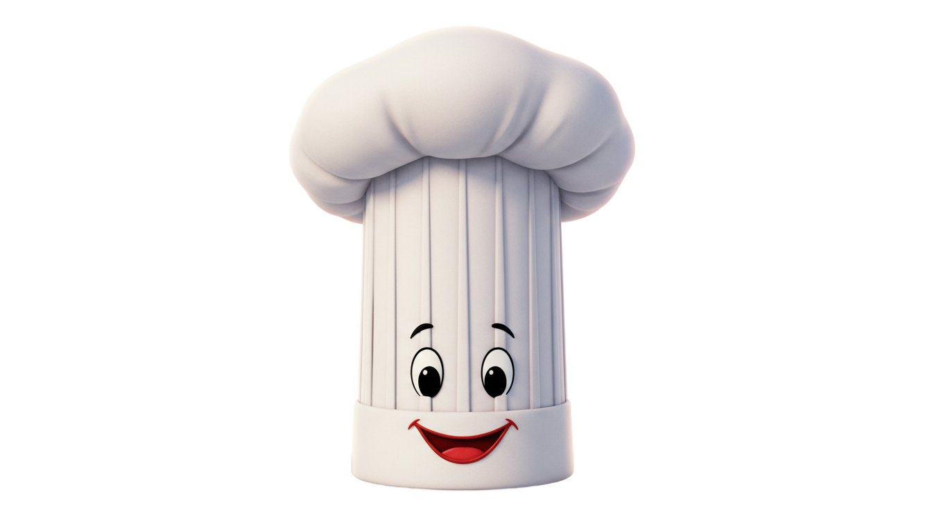 gorro de chef animado png PNG transparent background