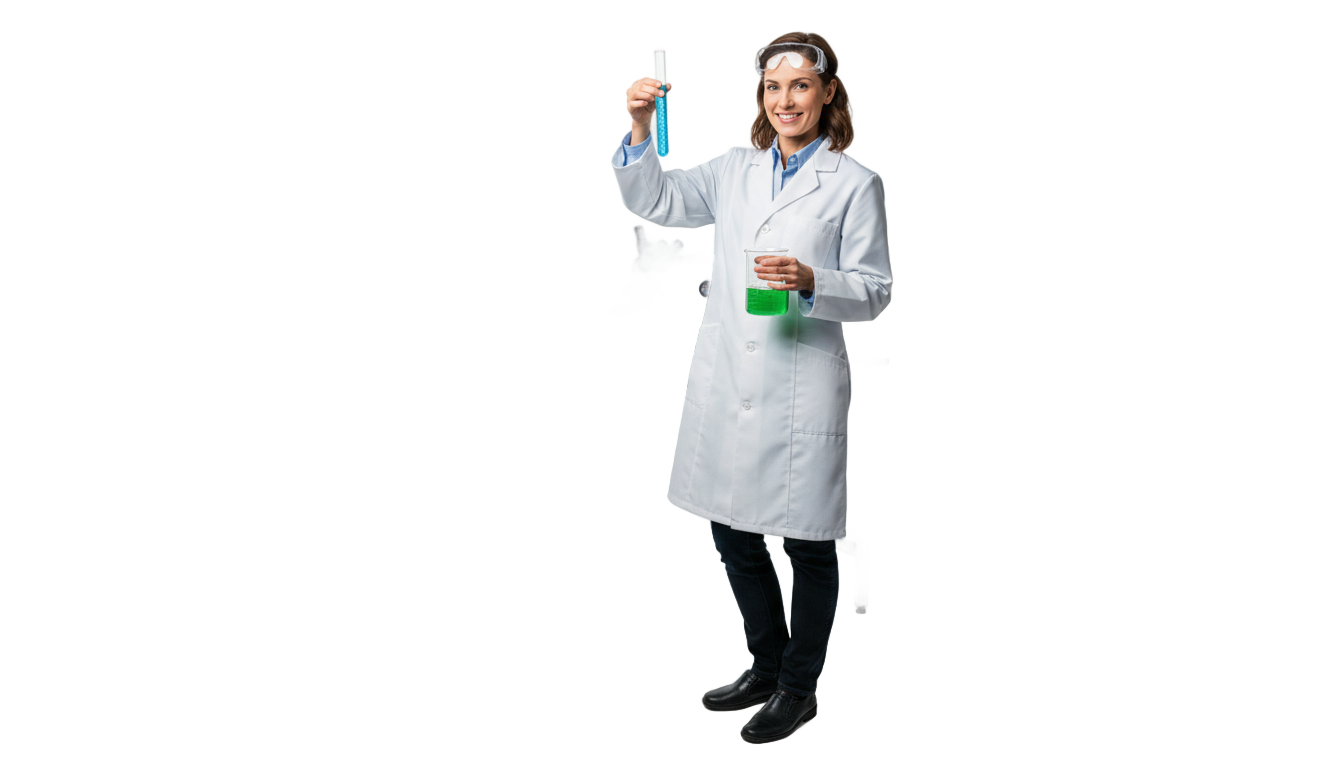scientist illustration png PNG transparent background