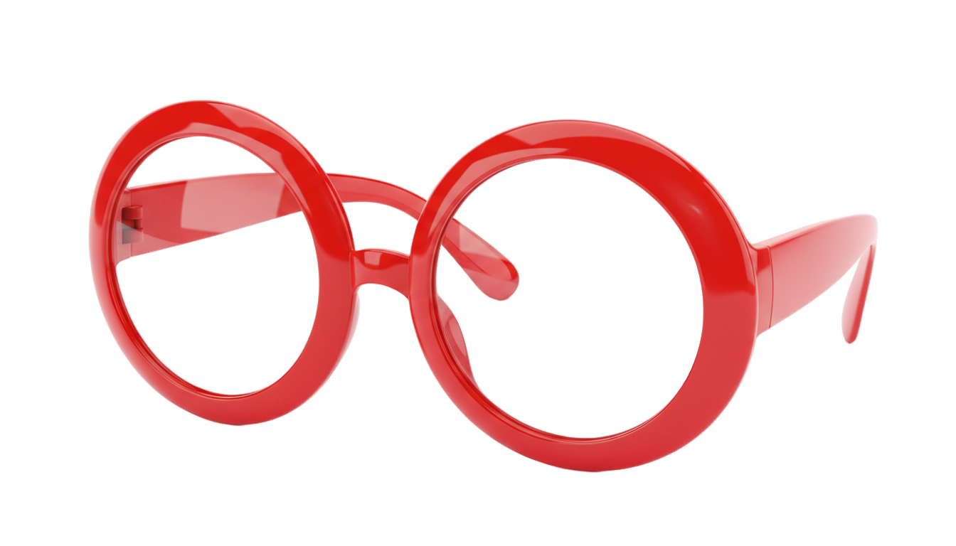 clown glasses png PNG transparent background