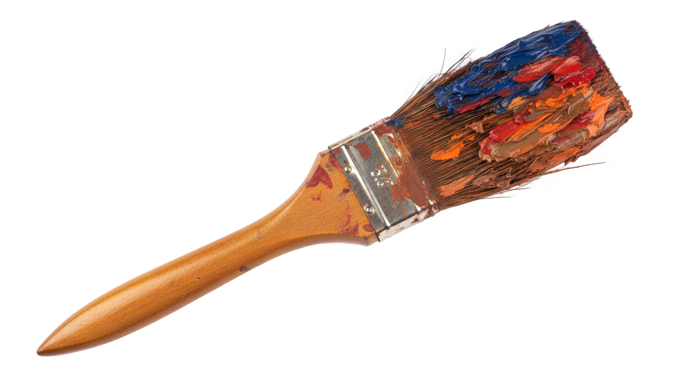 artist brush png PNG transparent background