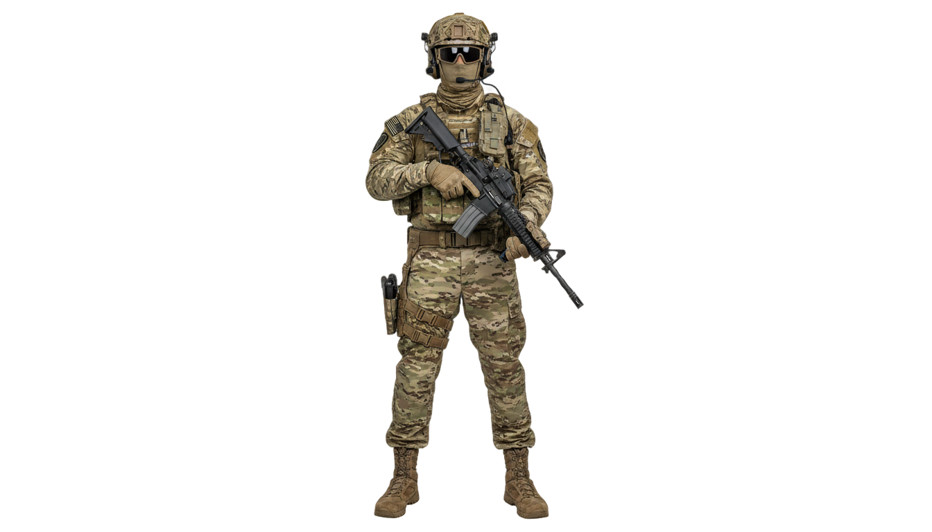 military soldier png PNG transparent background