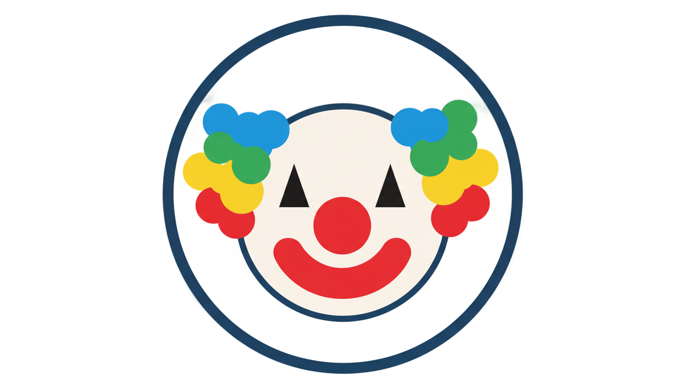 clown icon png PNG transparent background