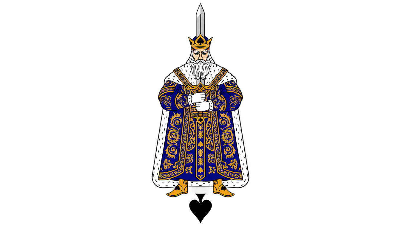 king of spade png PNG transparent background