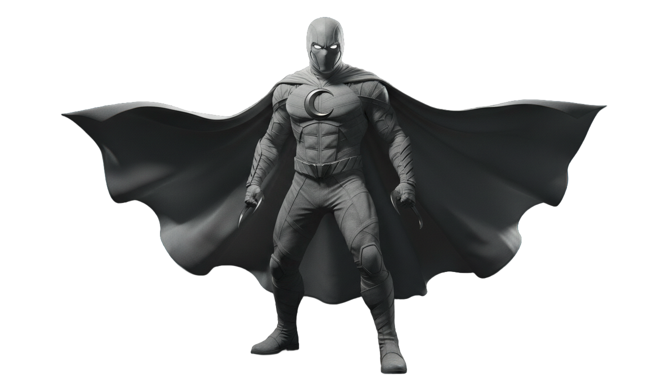 moon knight mcu png PNG transparent background