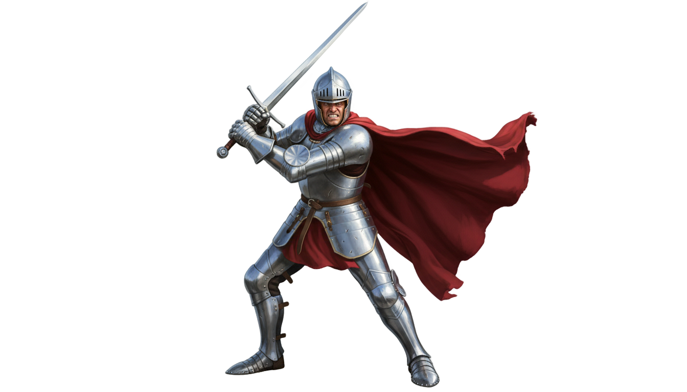 roaring knight sprite png PNG transparent background
