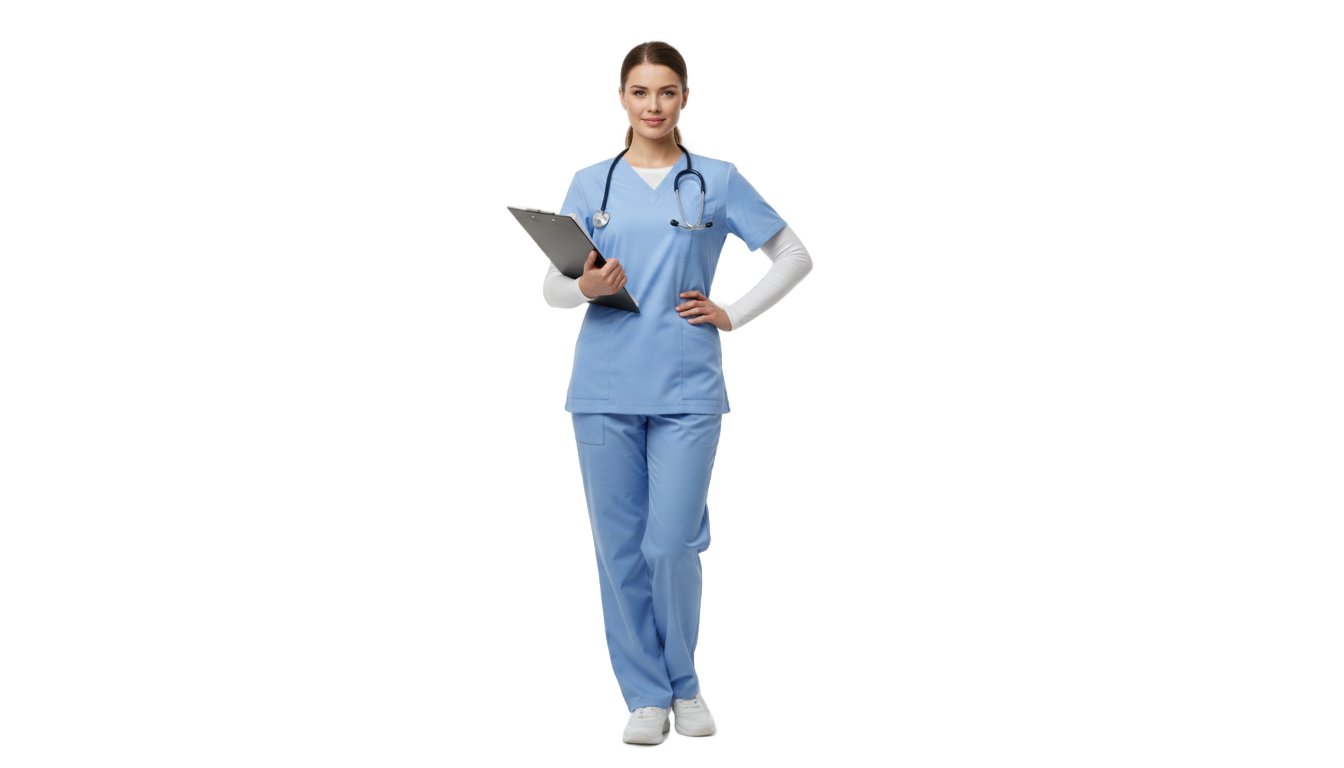 nurse art png PNG transparent background