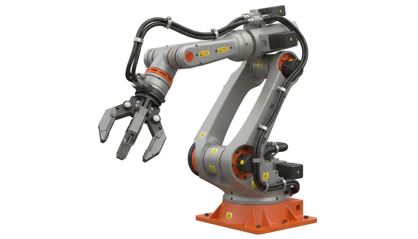 industrial robot arm png PNG transparent background
