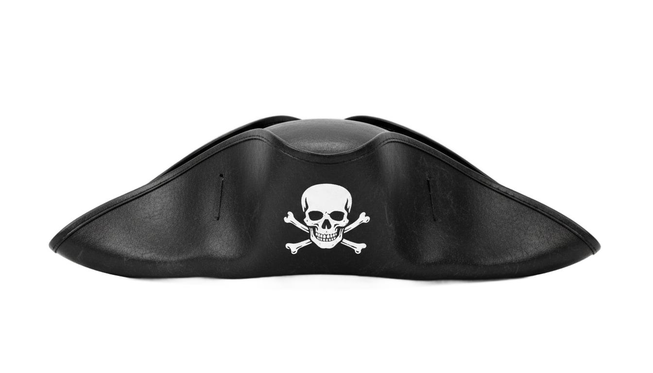 cartoon pirate hat png PNG transparent background