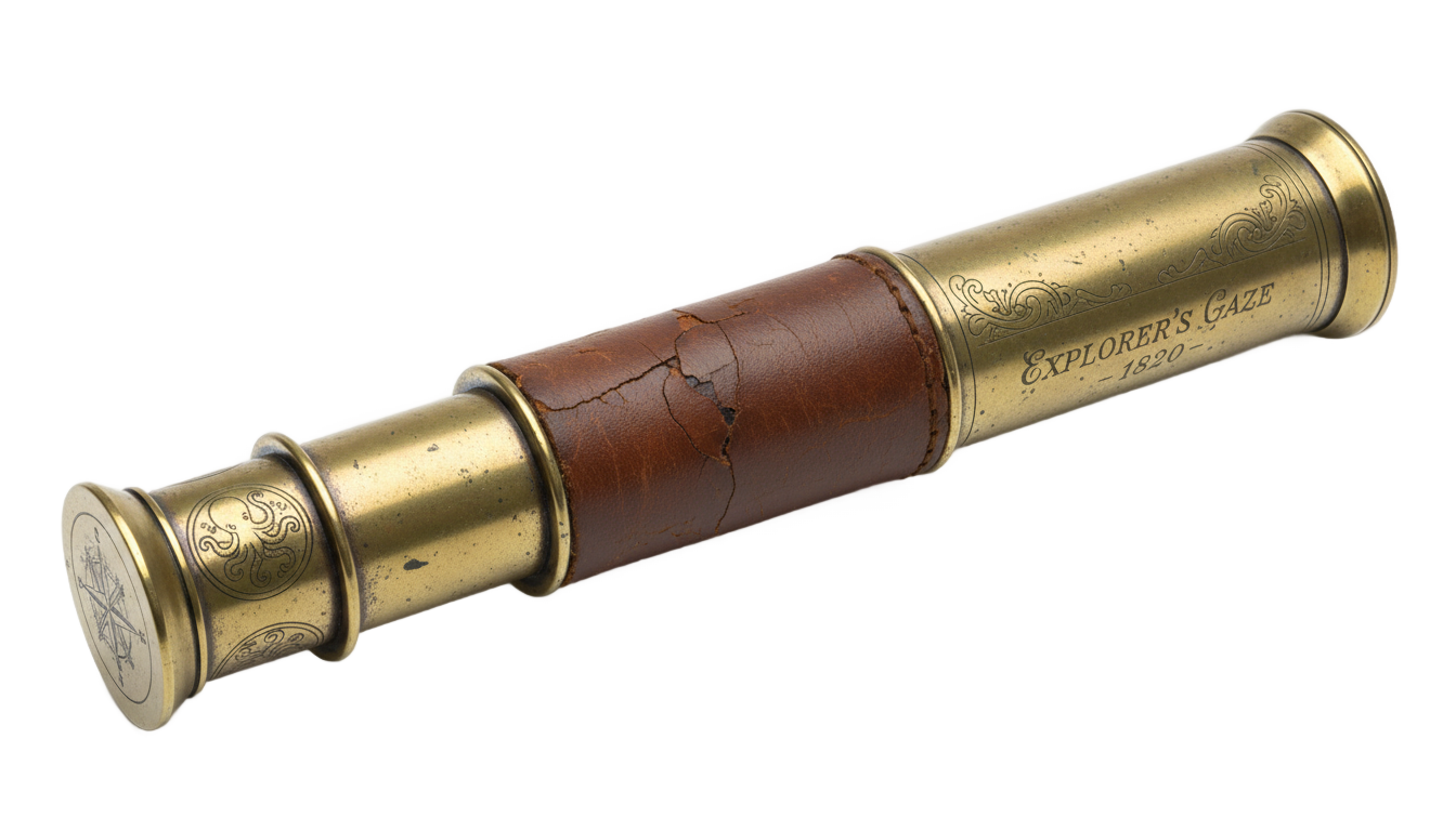 pirate telescope png PNG transparent background