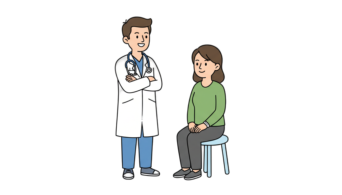 doctor and patient clipart png PNG transparent background