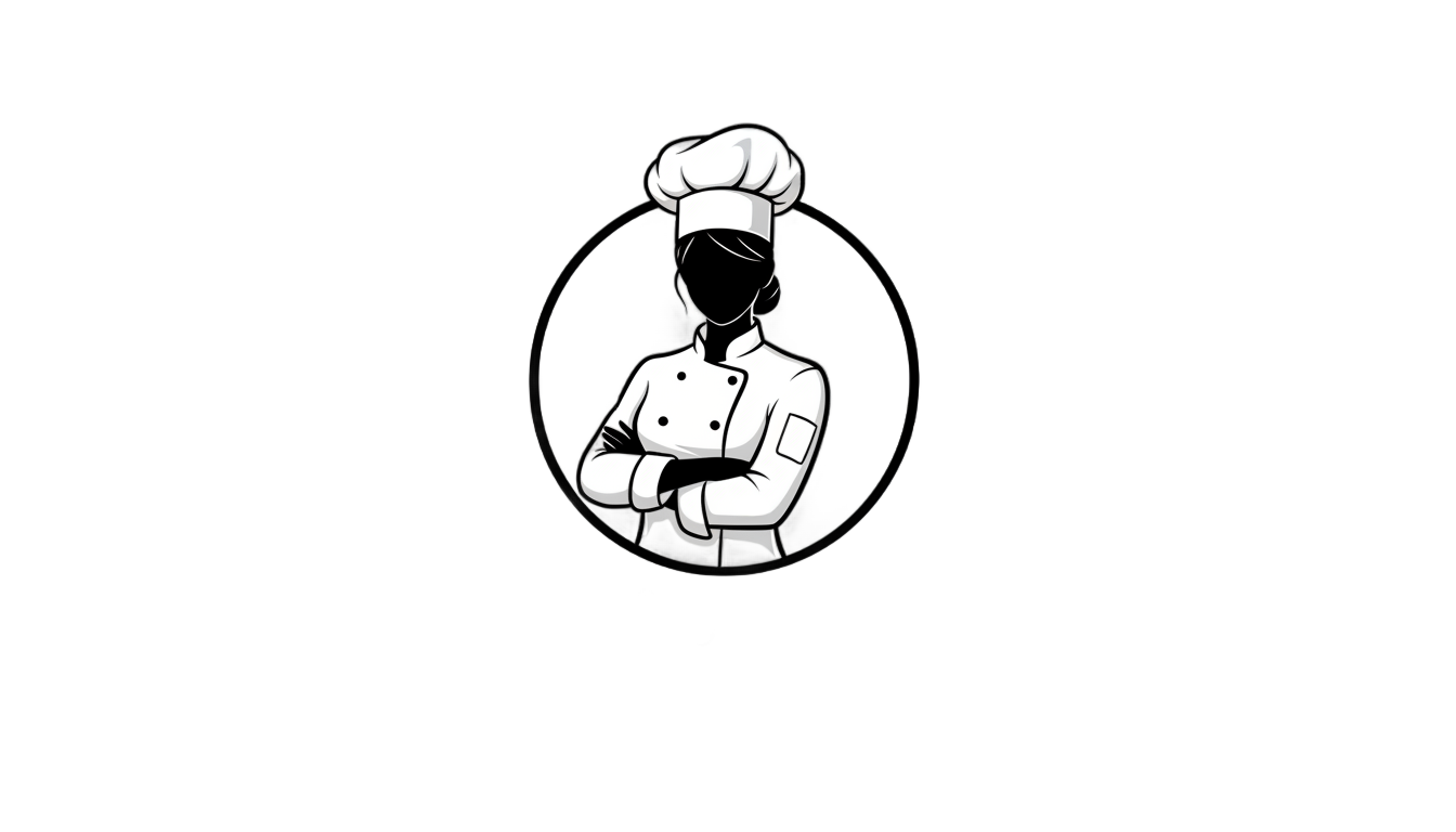 woman chef logo png PNG transparent background