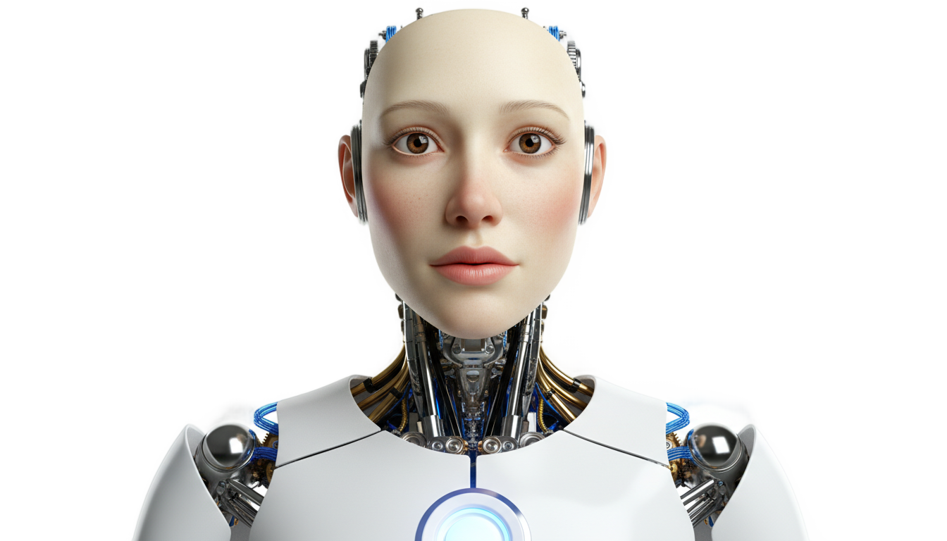 sophia robot png PNG transparent background