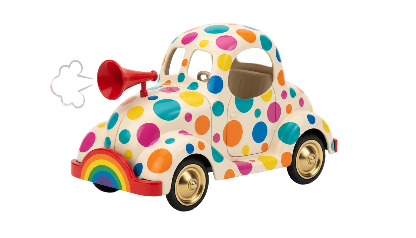 clown car png PNG transparent background