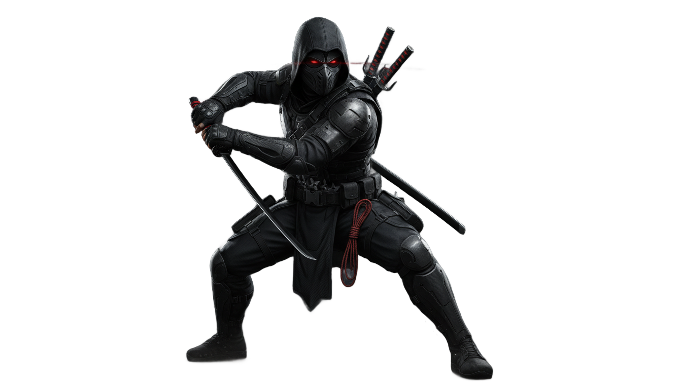 ninja skin png PNG transparent background