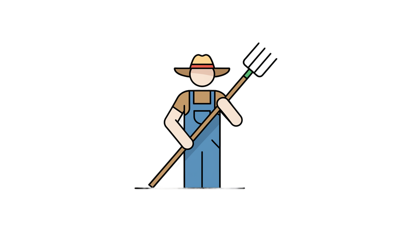 farmer icon png PNG transparent background