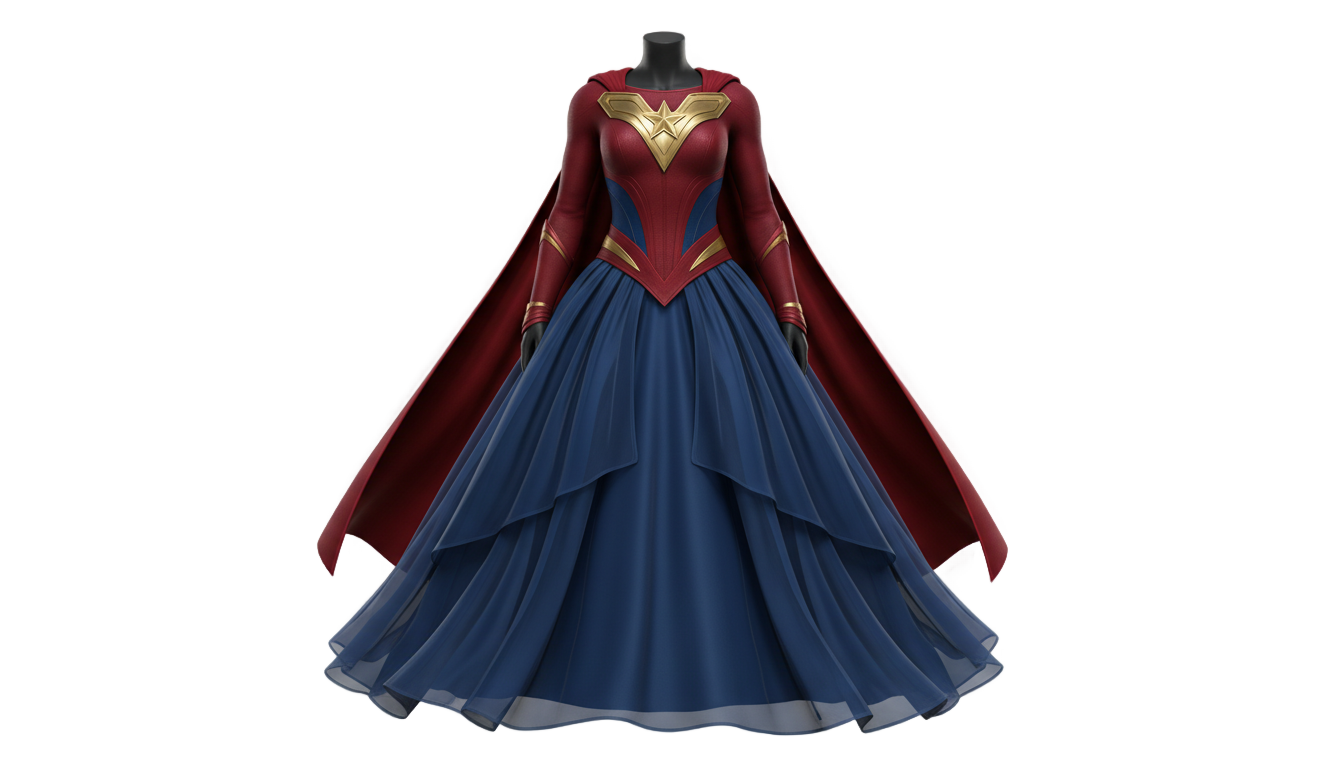 superhero dress png PNG transparent background