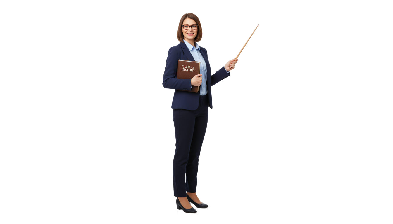 animation teacher png PNG transparent background