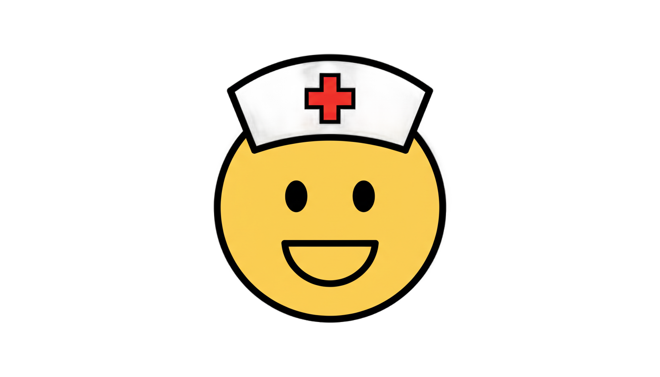 nurse emoji png PNG transparent background