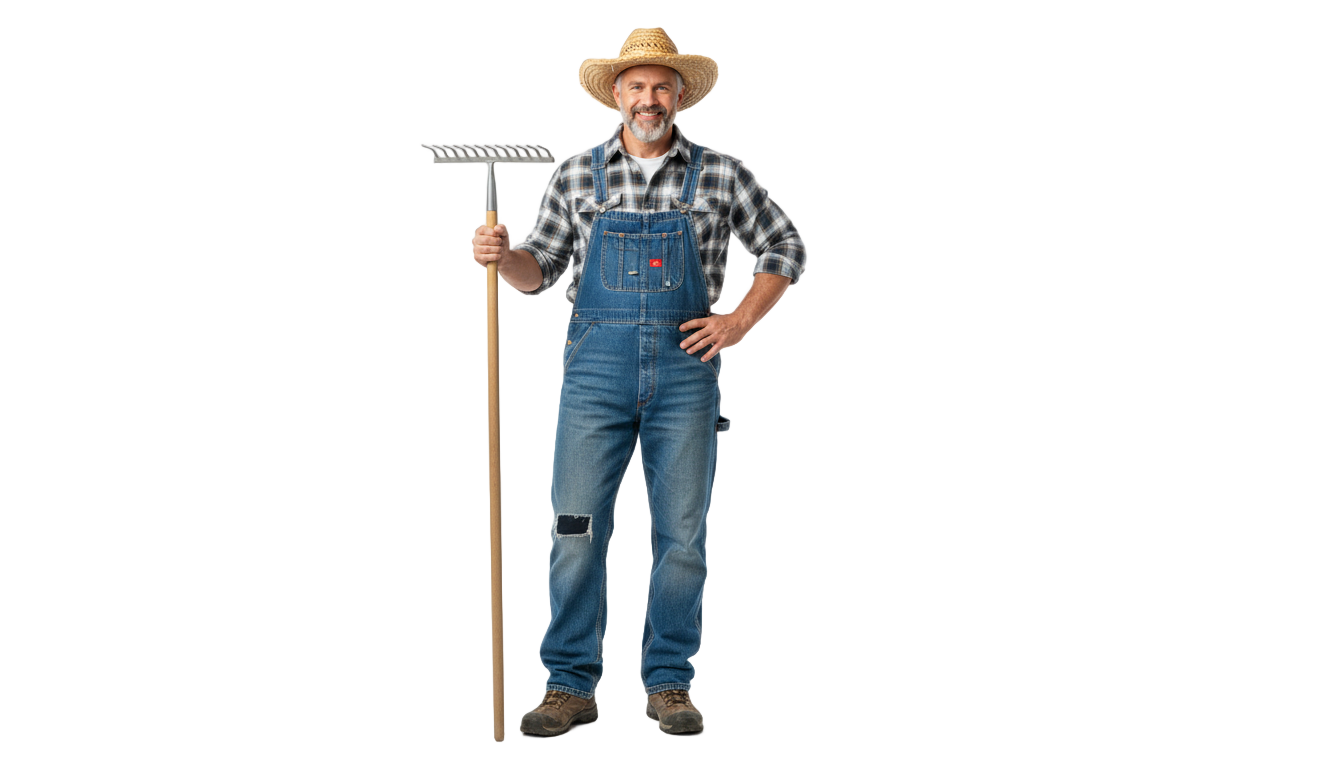 farmer vector png PNG transparent background