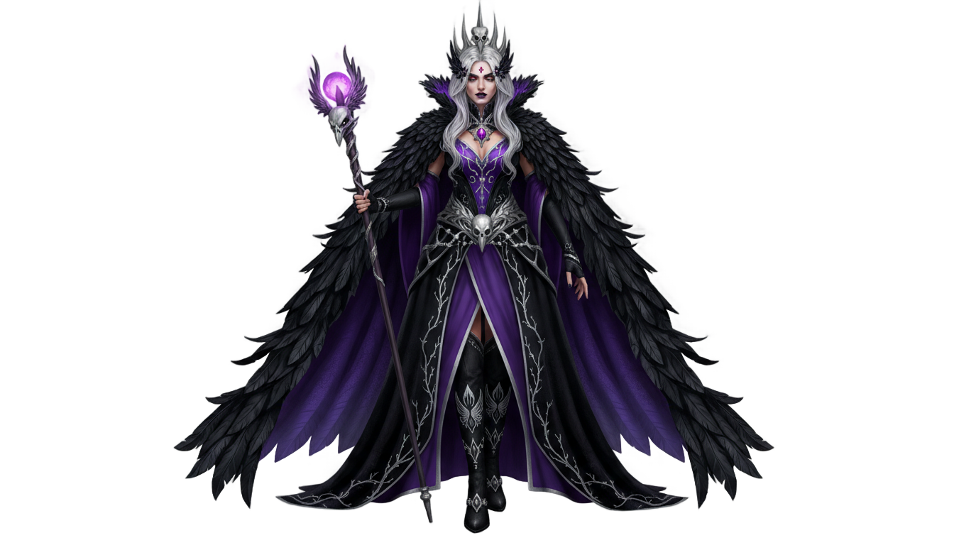 raven queen ever after high png PNG transparent background