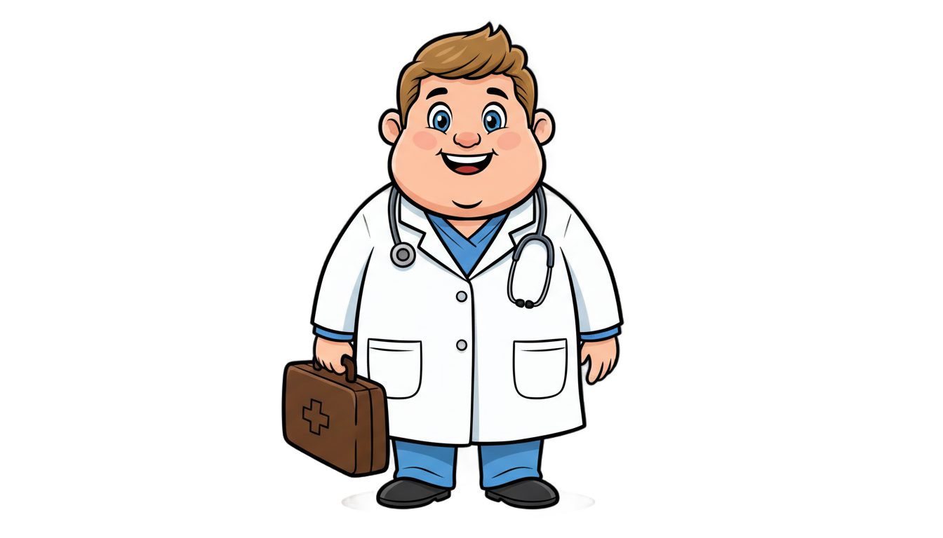 doctor sticker png PNG transparent background