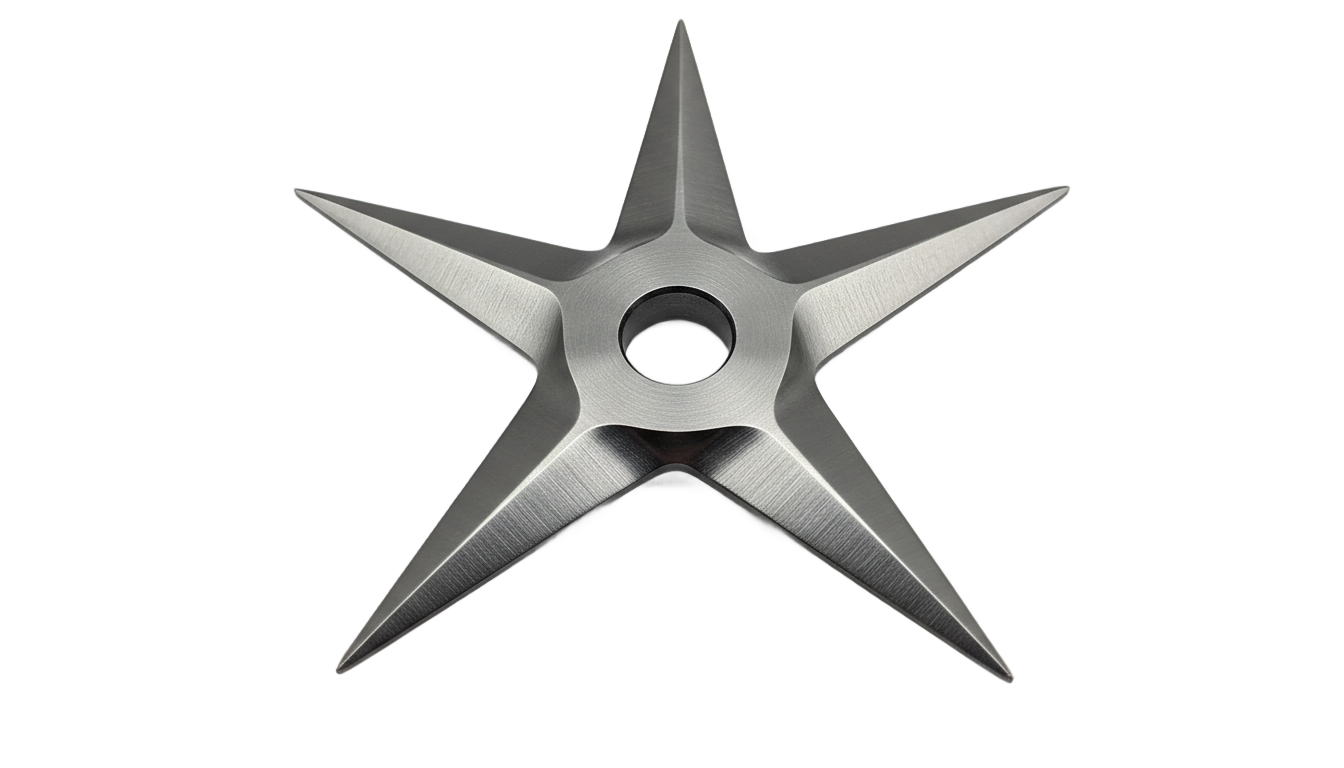 ninja star logo png PNG transparent background