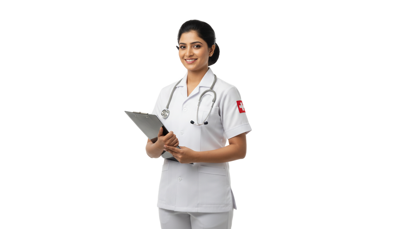 indian nurse png PNG transparent background