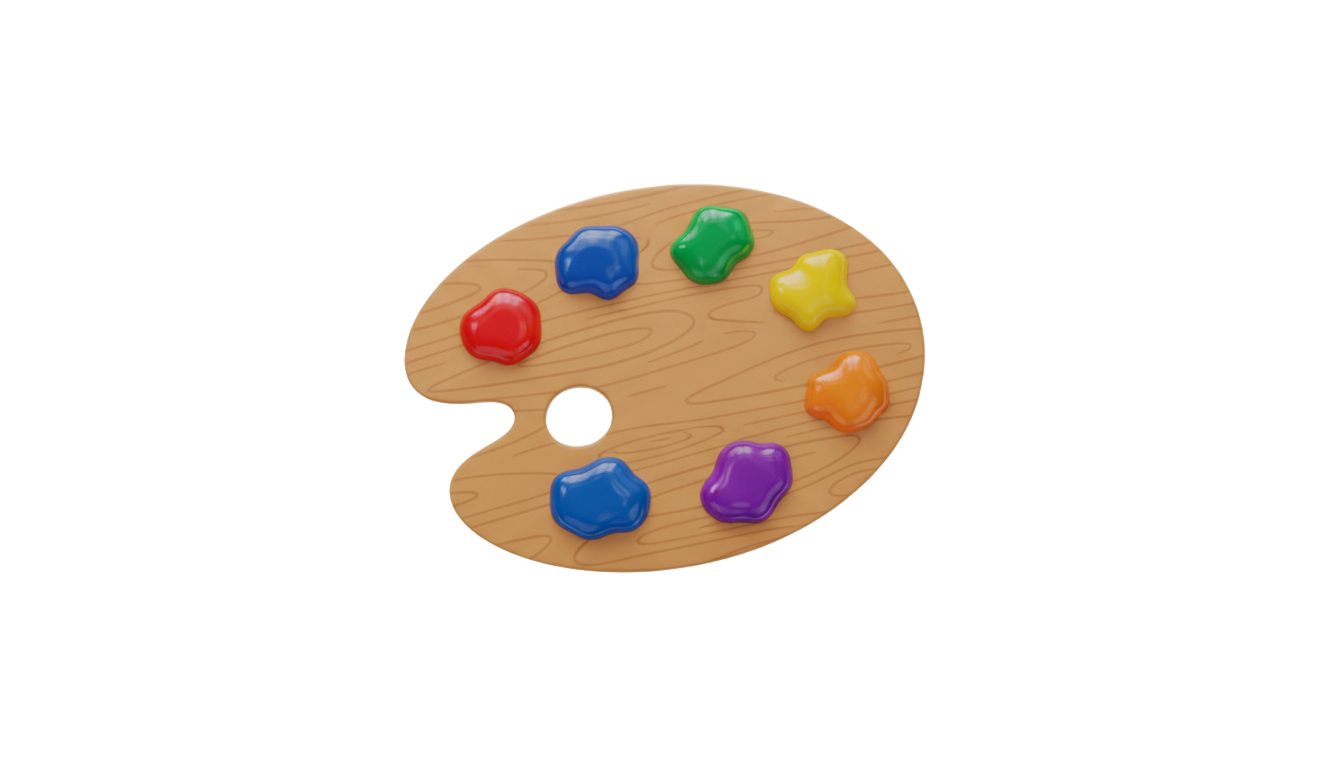 artist emoji png PNG transparent background