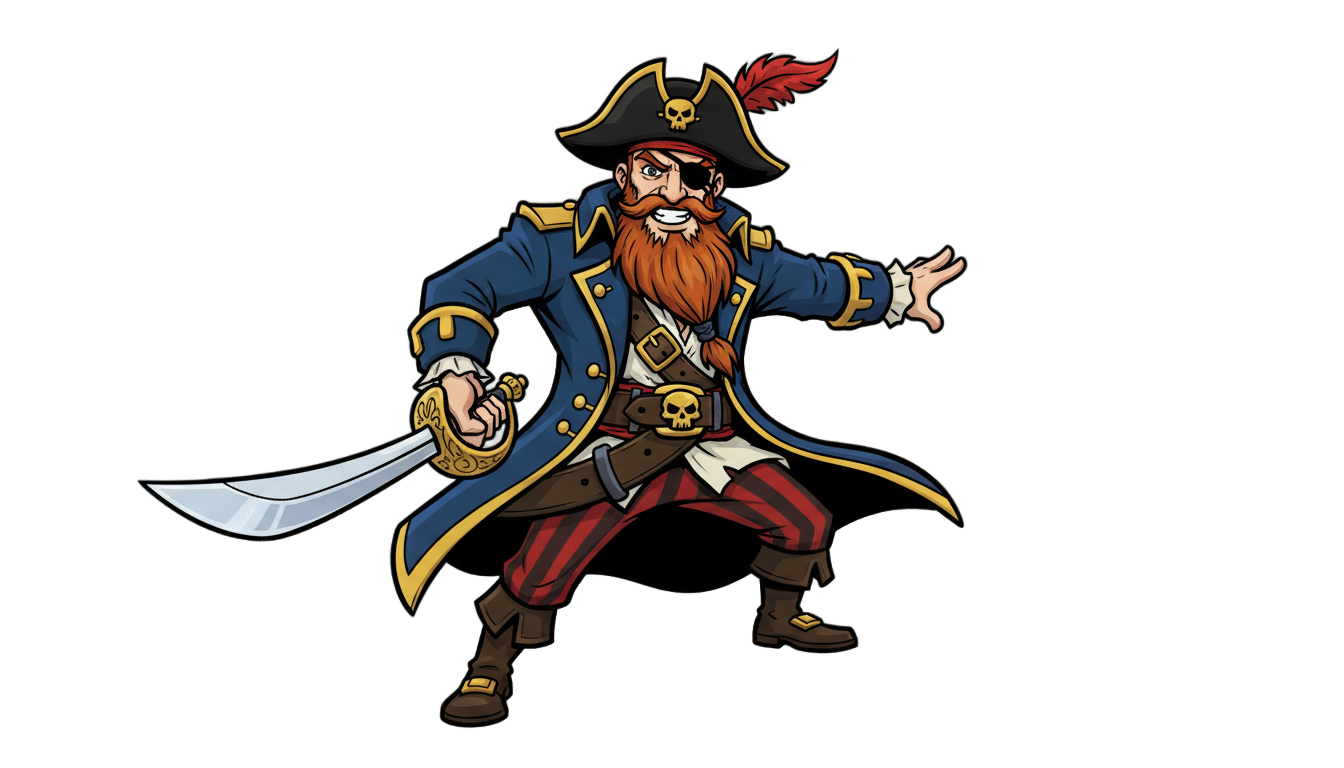 sea of thieves pirate png PNG transparent background