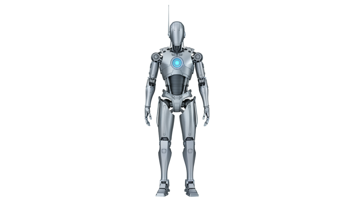 realistic robot png PNG transparent background