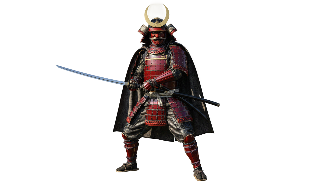 samurai slot png PNG transparent background
