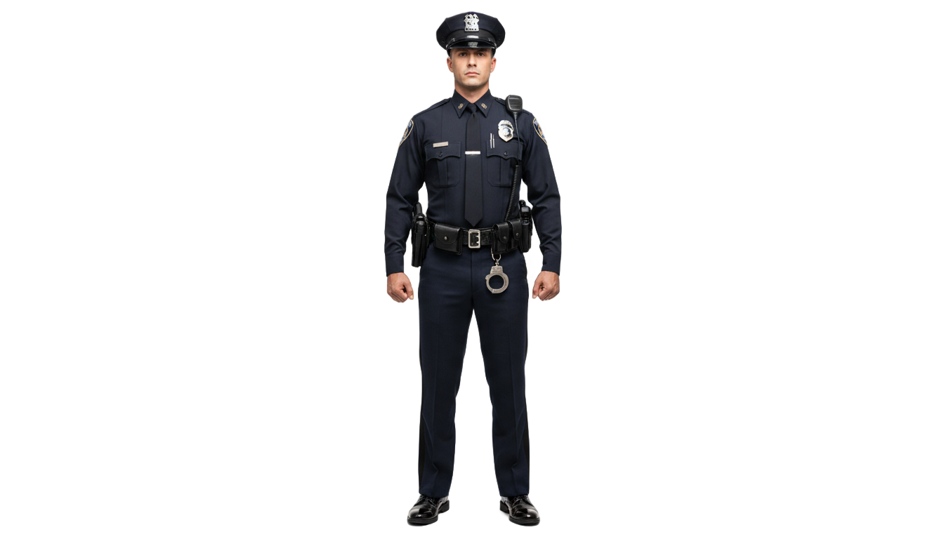 police officer png PNG transparent background
