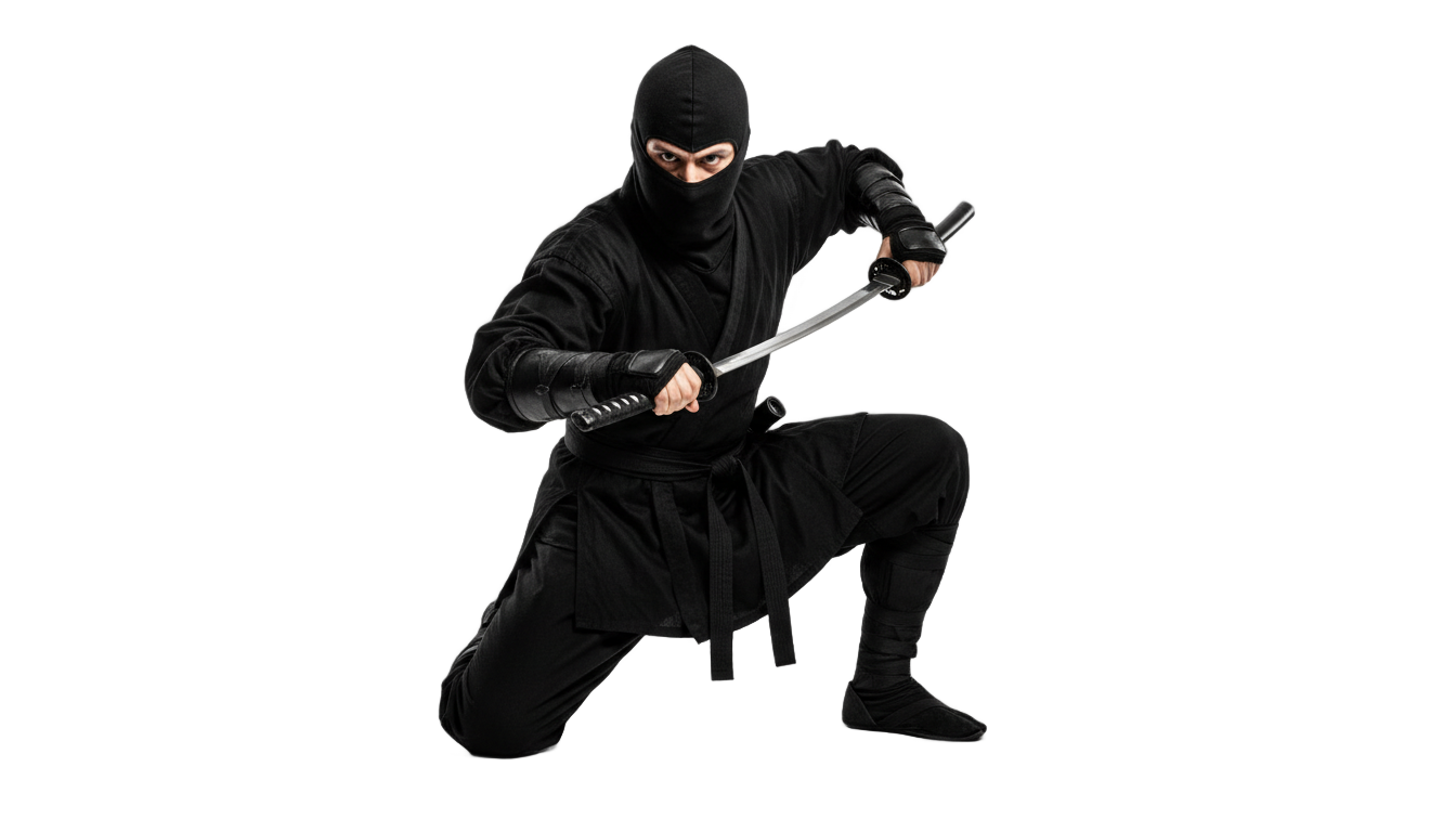 ninja illustration png PNG transparent background