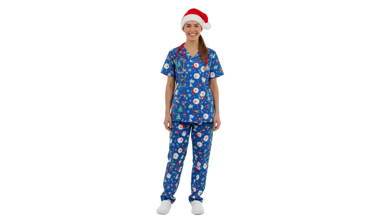 christmas nurse png PNG transparent background