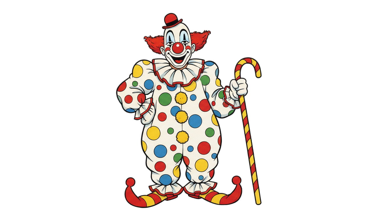 koko the clown png PNG transparent background