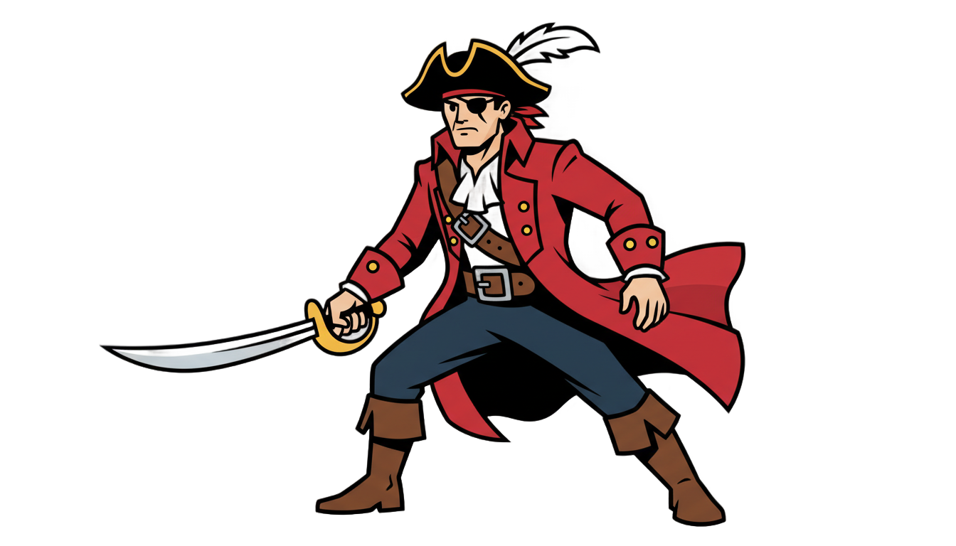 pirate vector png PNG transparent background